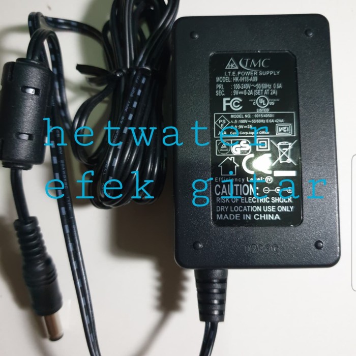 NEW Charger Adaptor Efek Gitar Zoom G2.1u 100% BEST Quality