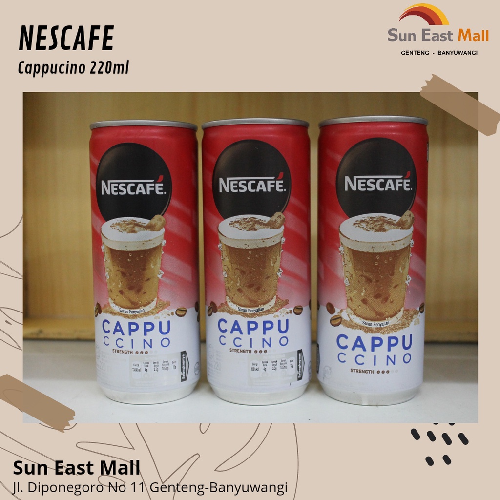 

NESCAFE CAPPUCCINO 220ML