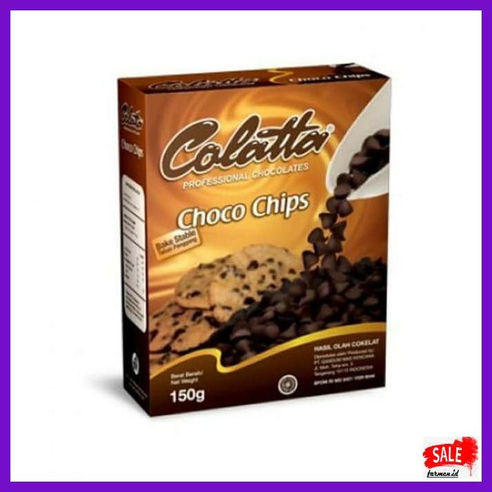 

SAKMACOKLAT- COLATTA CHOCO CHIPS 150GR -MAKANAN-MINUMAN.