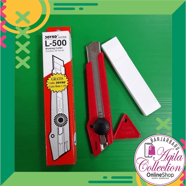 

CUTTER PEMOTONG JOYKO L-150 FREE 5 PISAU CUTTER