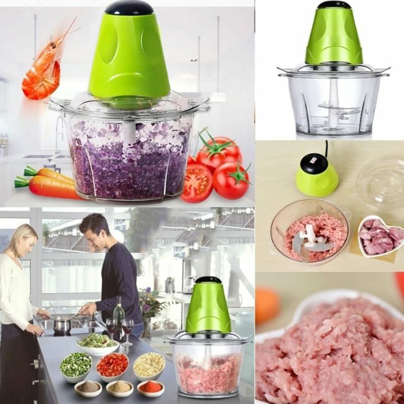 Blender Electrik Penggiling Daging/Bumbu/Kacang Meat Grinder 2L