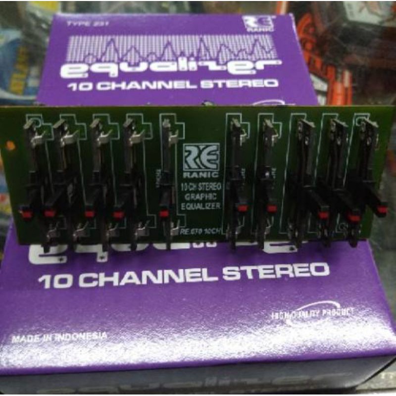 EQUALIZER 10 CHANEL STEREO