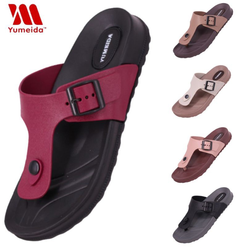 SANDAL JEPIT GESPER PEREMPUAN YUMEIDA LD 9062 L (SIZE 36-41) AKU CINTA PRODUK INDONESIA