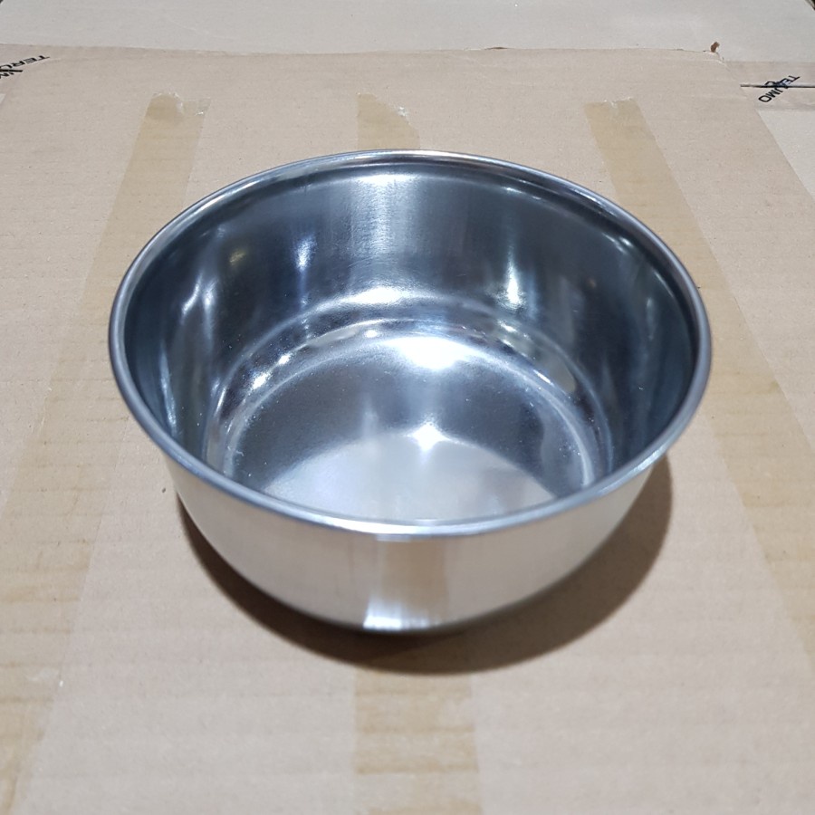 Kom Tutup Stenless 12 cm Bowl Stainless Plus Tutup 12cm