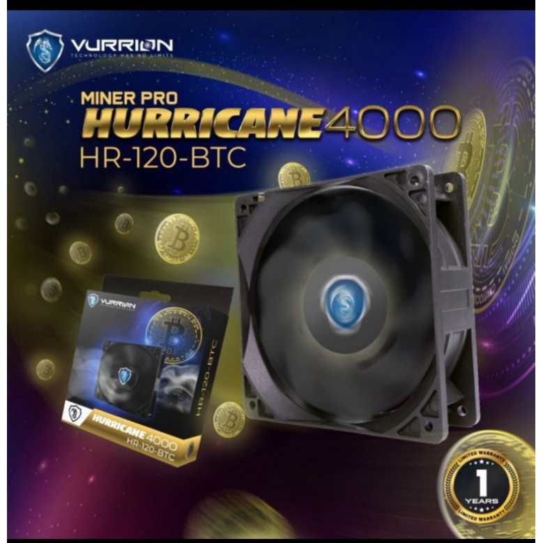 FAN MINING VURRION HURRICANE 4000 RPM