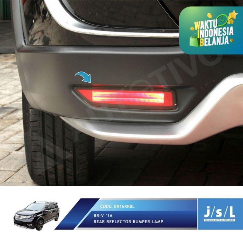 Reflektor Lampu Belakang BRV 2016 2021 Rear Bumper Lamp