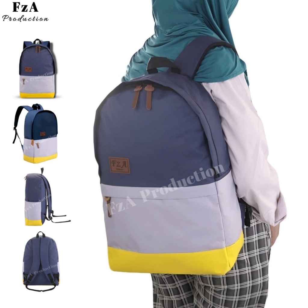 FzA Official - Tas Ransel Distro Original Casual pria Wanita / Tas Ransel Laptop / Backpack Sekolah Kuliah Distro Original Tas Punggung Laptop - BBRC