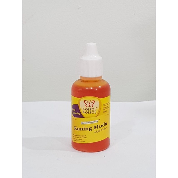 

koepoe koepoe pewarna kuning muda