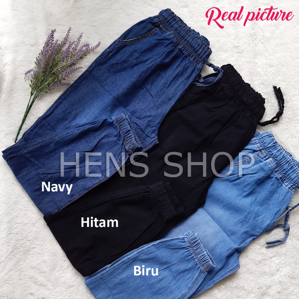 JOGGER JEANS STANDART XL DAN JUMBO XXL