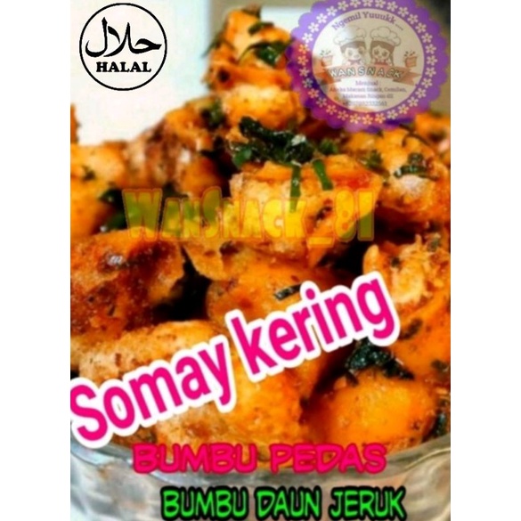 

somay kering bumbu pedas daun jeruk 50g