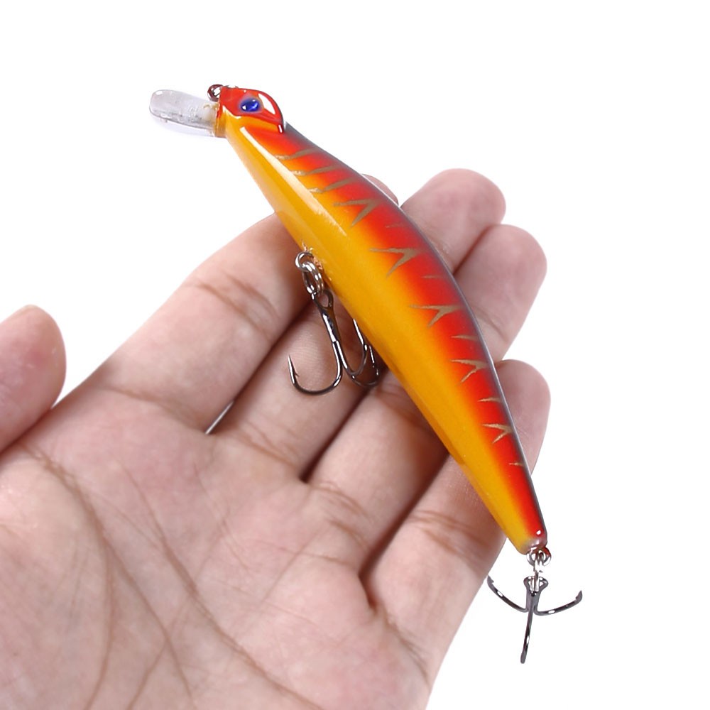 Hengjia 1pc Umpan Pancing Bentuk Ikan Kecil 11cm 14.3g 0.6-1.8m