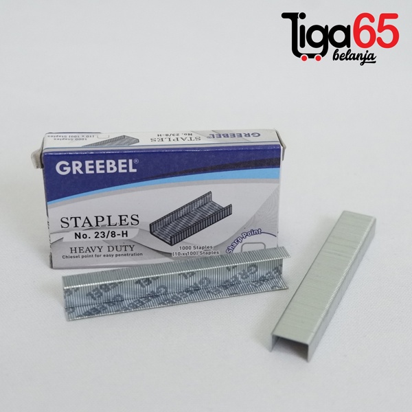 365 GREEBEL ISI STAPLES #80016 Refil / Isi Staples Steples Hekter GREEBEL