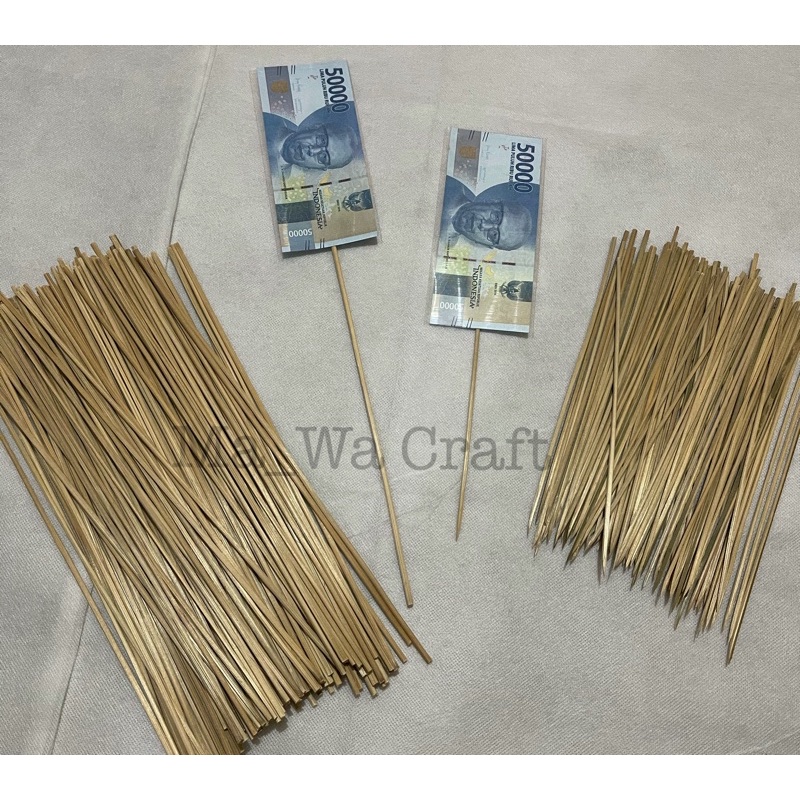 tusukan buket uang l tusuk buket uang l lidi buket uang