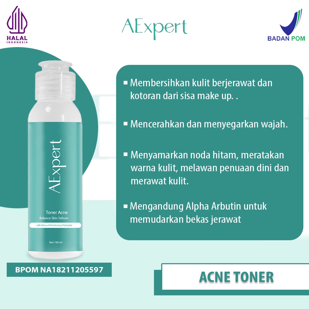 AExpert Skincare Acne Series Paket 5 in 1