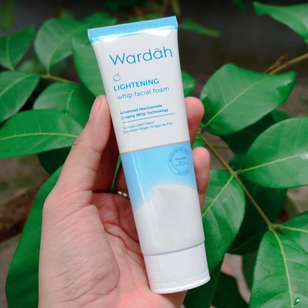 terbaru!!!!! WARDAH Lightening Whip Facial Foam 100ml BPOM / perawatan wajah