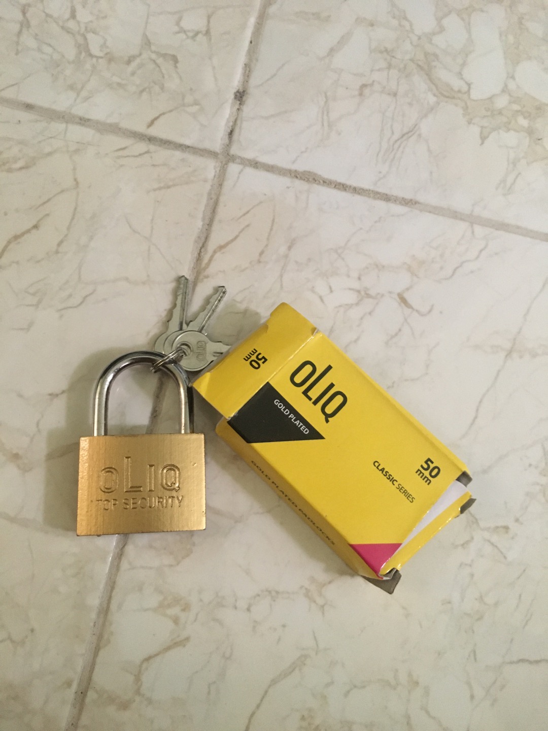 Gembok Kuning Ukuran 50 Mm Murah