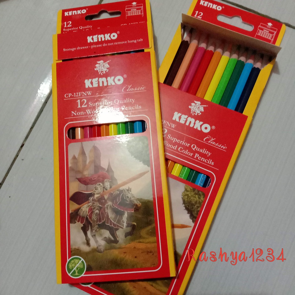 Pensil Warna Set 12 Warna Color Pencil-5