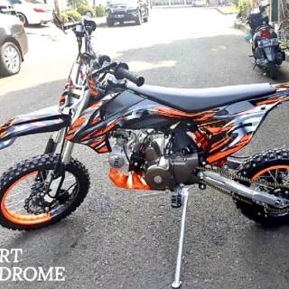  MOTOR  TRAIL  MINI  MTB VIAR  110CC  MANUAL 4 SPEED MESIN HONDA 