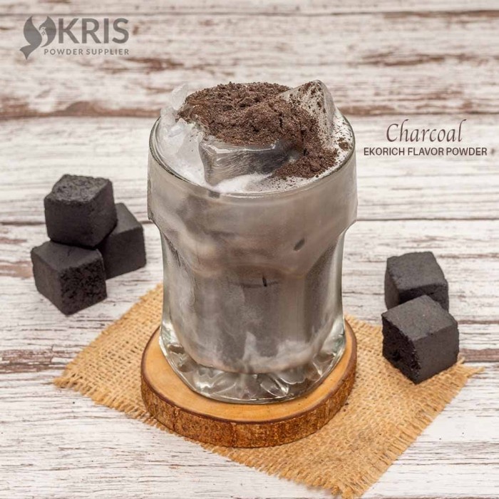 

CHARCOAL EKORICH FLAVOR POWDER 1000 GR - BUBUK MINUMAN