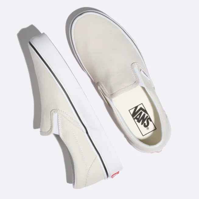 Sepatu Vans Sepatu Slip On Pria Wanita Full Cream