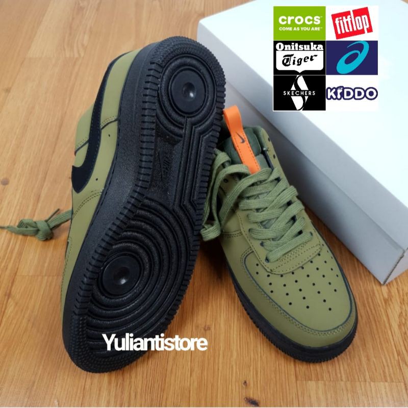 nike air force 1 olive green mens
