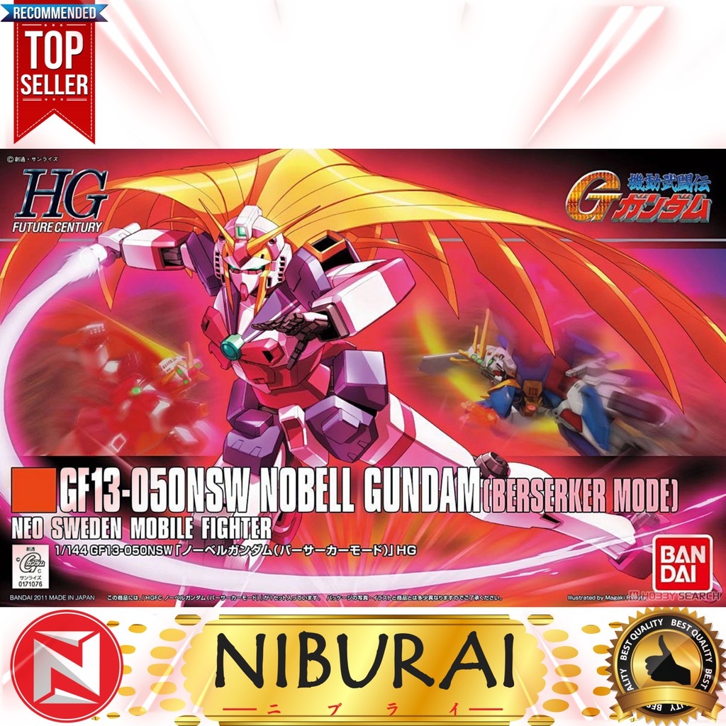 1/144 HG Nobell Gundam Berserker Mode