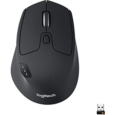 Logitech M720 Triathlon Multi-Device Bluetooth Wireless Mouse Flow