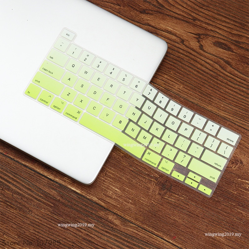 Skin Cover Pelindung Keyboard Bahan Silikon Untuk MacBook Pro 16 2019 A2141 / M1 Chip Pro 13 A2338 A2251 A2289 2020