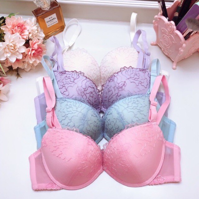 Bra (K-B14) pakaian dalam wanita dewasa / berkawat busa push up normal