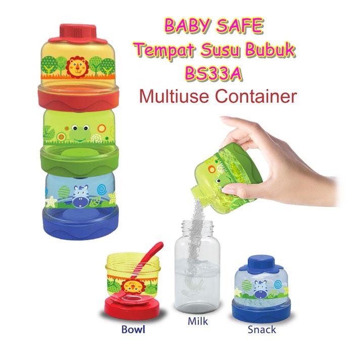 BABY SAFE Stack Milk Container BS33A