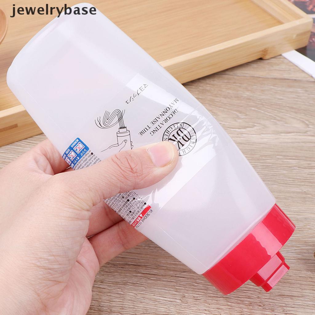 Botol Saus Minyak Kecap Model Remas 4 Lubang Bahan Resin Ukuran 300ml Untuk Dapur