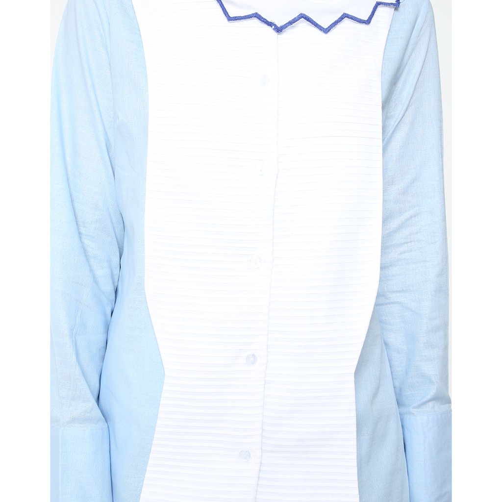 DARIA SHIRT BLUE - RUMAH AYU X JEFFRY TAN