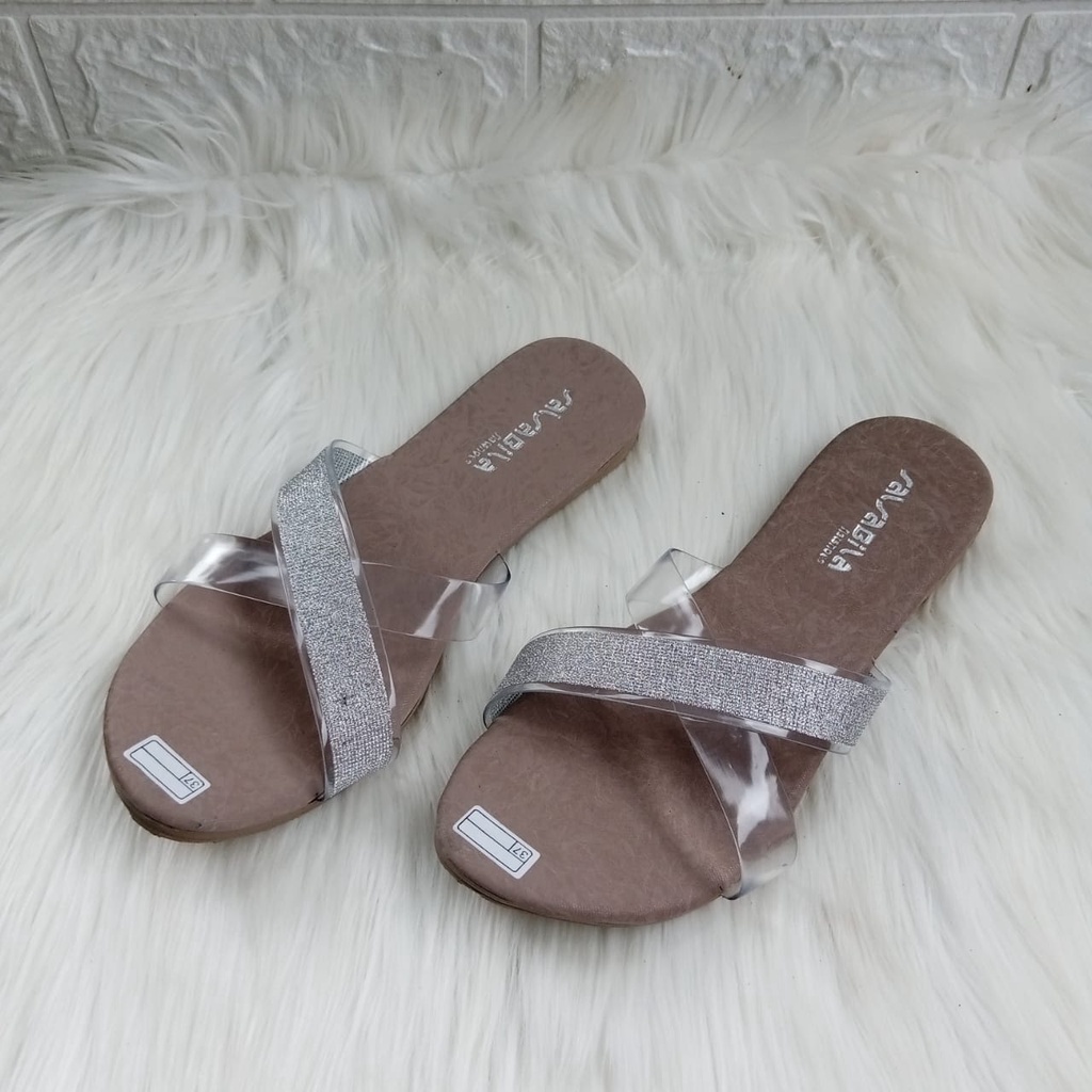 Teplek Wanita Andin Selop Silang Sandal Wanita Remaja