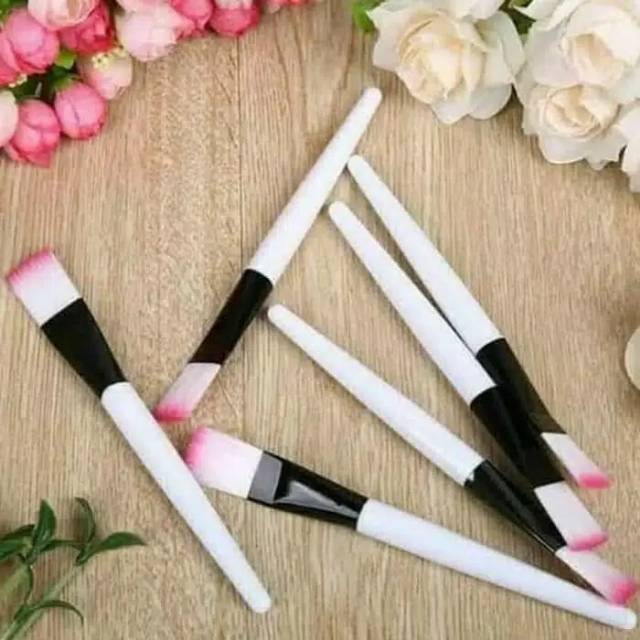 Kuas Masker Brush Warna Pink kuas masker wajah