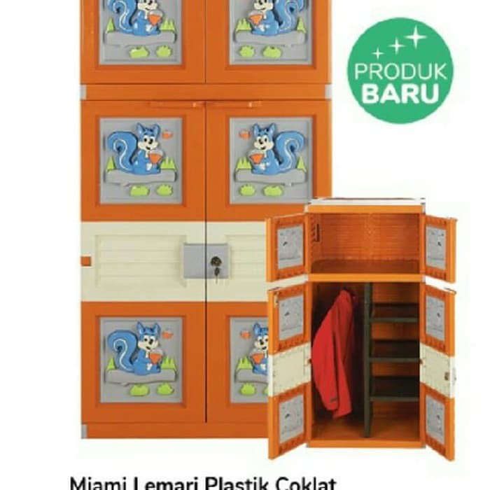 LEMARI PAKAIAN MURAH / LEMARI GANTUNG / LEMARI PLASTIK ...
