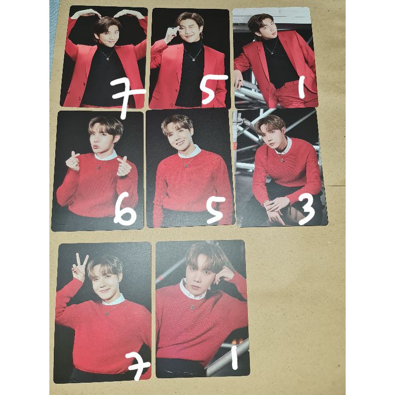 [READY STOCK] BTS MAP OF THE SOUL MOTS ONE MINI PC PHOTOCARD HYUNG LINE