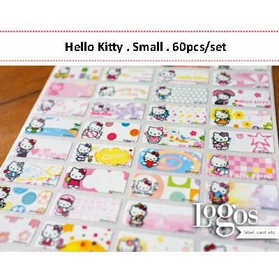 

Hello Kitty Sticker. Name Label Small. Stiker nama anak lucu, untuk buku, tas, sekolah, hadiah