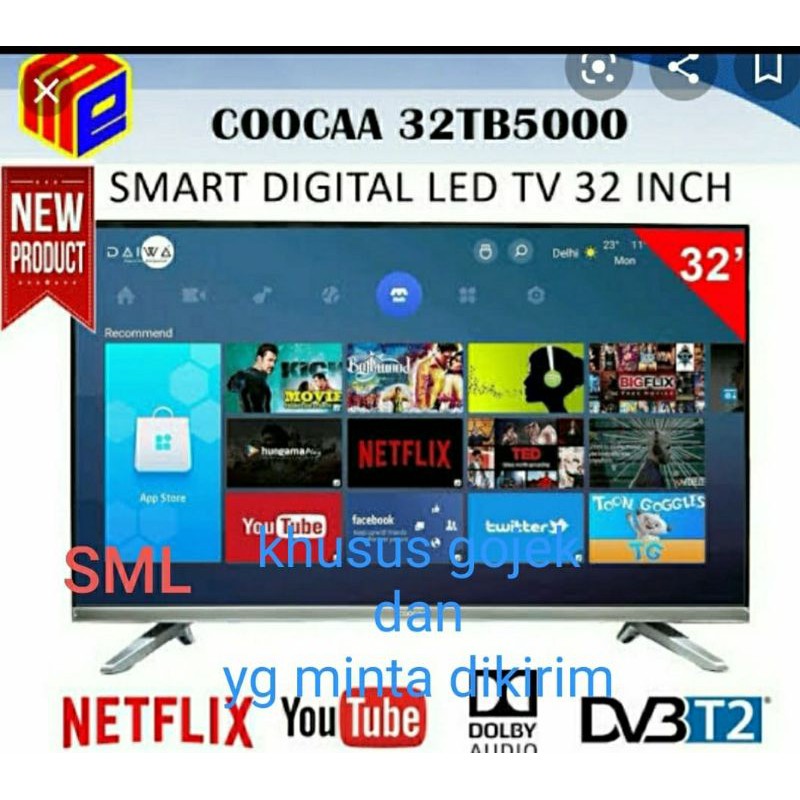 led coocaa 32tb5000 smart 32inch
