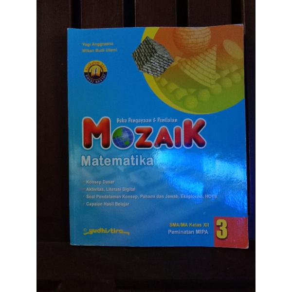 Mozaik Matematika Peminatan Kelas 12 Yudistira
