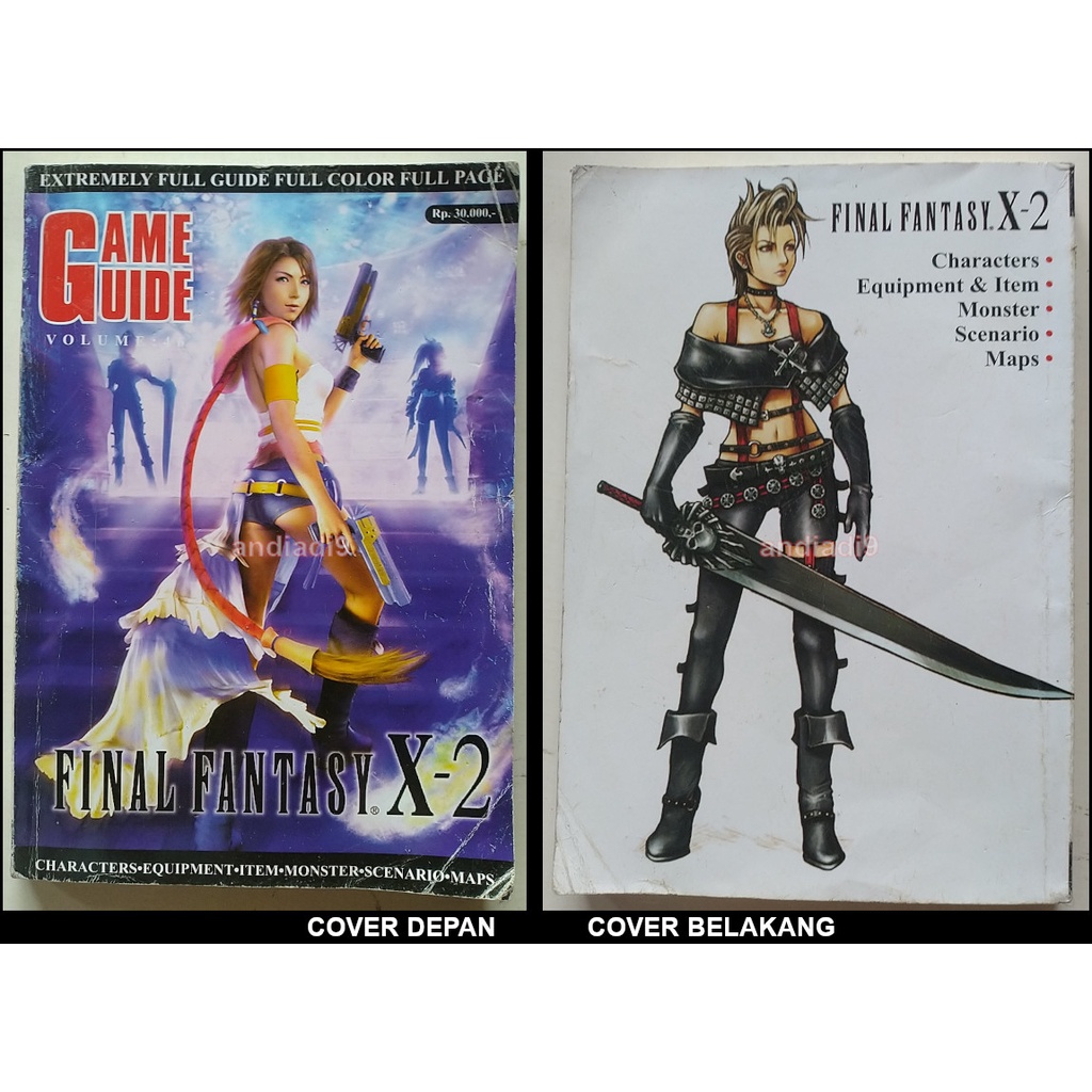 PANDUAN GAME GUIDE VOL.46 FINAL FANTASY X-2 12 XII