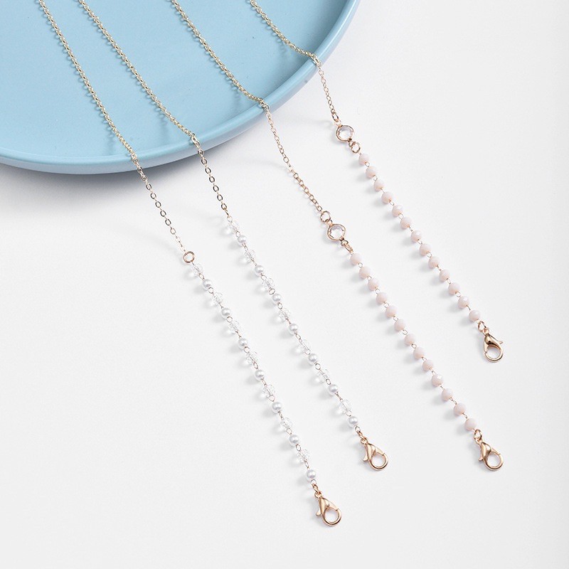 Grosir (SSC) *GOLD SERIES* Strap Mask Masker Lanyard Kacamata Korea Rantai Anti-Lost Kalung