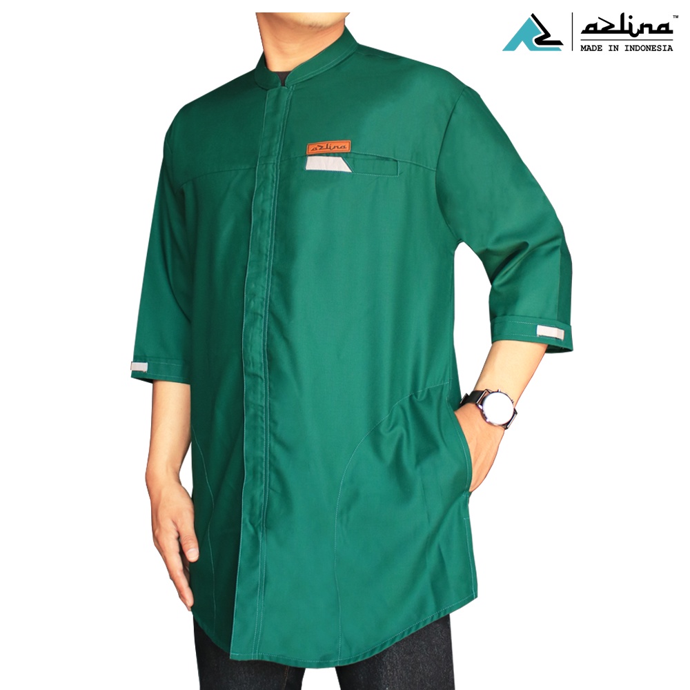 Baju pria dewasa terbaru lengan 3/4 kurta pakistan fashion pria deawas muslim azlina