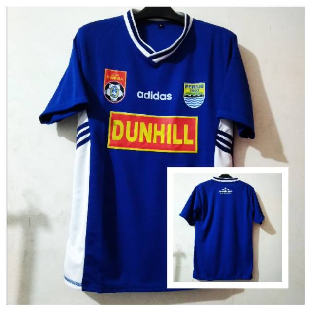 SUPER LARISS BAJU BOLA persib dunhil biru &amp; putih