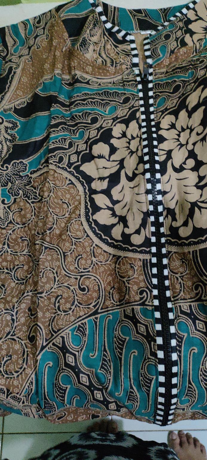 Atasan Batik Dolby Dolbi Dobby Doby Tenun Sutra Tulis Halus Katun Atbm Baron ,sarombit Atasan