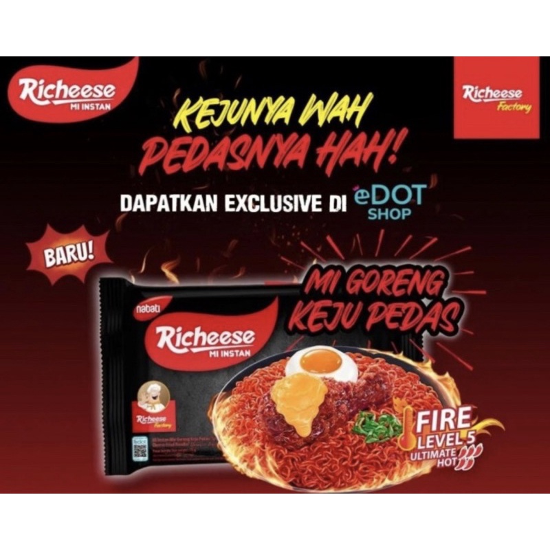 

RICHEESE MIE INSTAN LEVEL 5