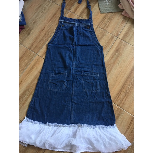 preloved outer jeans tanpa lengan