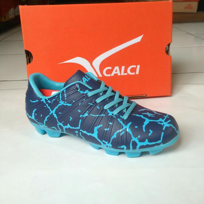 SEPATU BOLA ANAK CALCI MAGMA SC JR NAVY FULL ORIGINAL