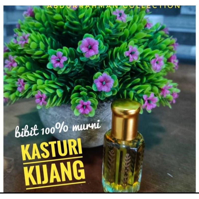 parfum bibit murni aroma kasturi kijang 12 ml original surati