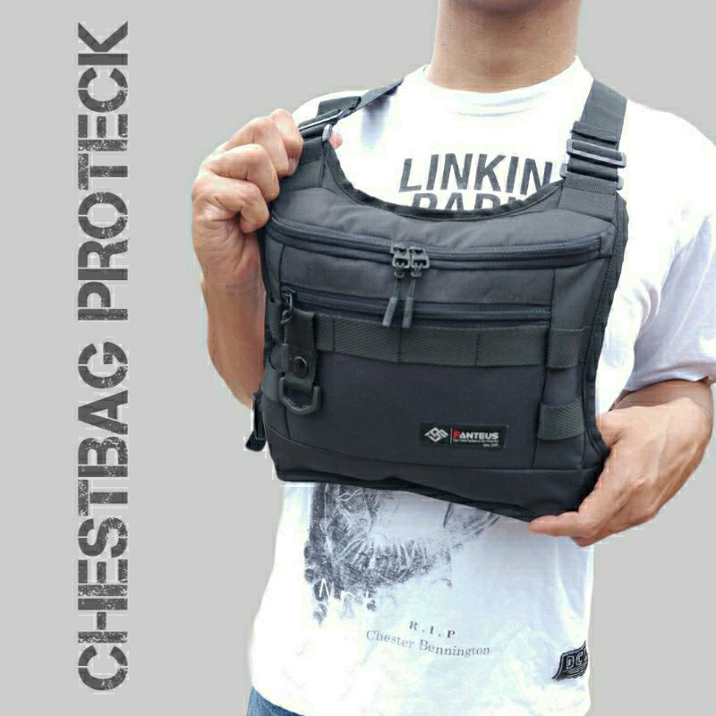 Chest bag Tas Dada Fanteus Pelindung Dada Premium Rig Bag