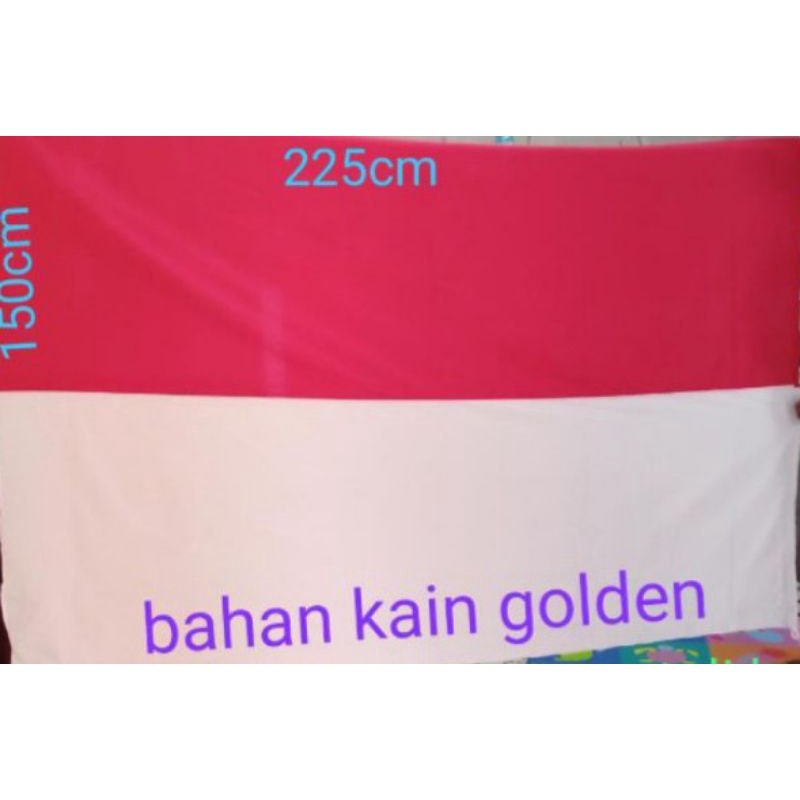 Bendera merah putih besar dan tebal,tali kenur.